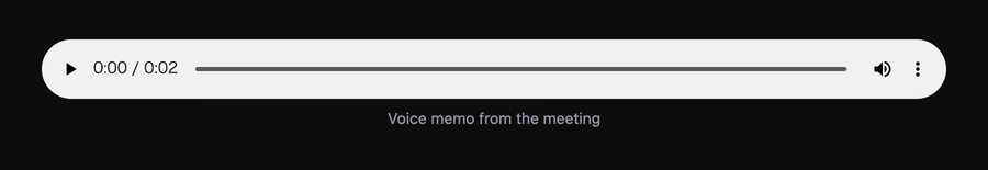 Audio